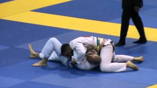 European BJJ 2015 Ilias Pavlakis Open Weight 1 [upl. by Hannad]