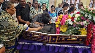 Funeral Errol R Pereira52 so HaroldMatilda ho Shalini R fo Klyne amp Keith Bajpe in church [upl. by Heppman]