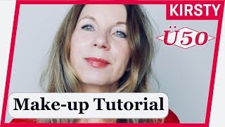 Dezentes Makeup Ü 50 ⎮ Rote Lippen schminken💄 Kirsty Coco [upl. by Kiele]