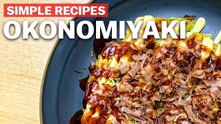 Simple recipes to try at home  Okonomiyaki [upl. by Orran]