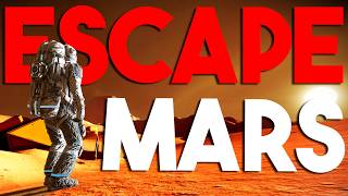 Stranded Behind Enemy Lines w Limited Tech I Must Escape from Mars A Space Engineers Playthrough [upl. by Ttennaj331]