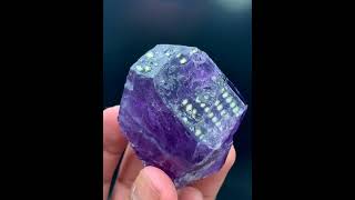 Natural Purple Scapolite Crystal from Afghanistan [upl. by Revart471]