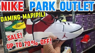 PART 1 NIKE PARK OUTLET SA TUTUBAN CENTER ORIGINAL SHOES SALE UP TO 70 OFF DAMI PAGPIPILIAN [upl. by Ailama]