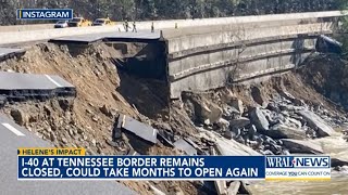 Latest on Western North Carolina I40 closure near NCTN line will last months says Pete Buttigieg [upl. by Rugen]