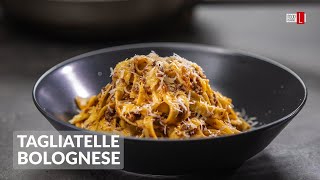 Classic Tagliatelle al Ragu Bolognese  Pasta Bolognese  Food Channel L Recipes [upl. by Corry]