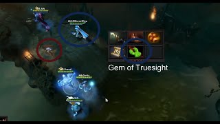 TI1 Gem Bug Unable To See Wards [upl. by Einohpets728]