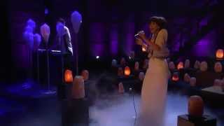 Purity Ring  Bodyache On Conan Obrien Live 2015 [upl. by Bobbie]