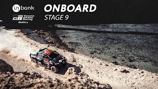 STAGE 9 ONBOARD  Dakar 2021  Benediktas Vanagas [upl. by Lahsram]