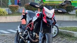 Quick Ride  Ducati Hypermotard 821 SP 2014 with SC Project Exhaust [upl. by Atnwahs]