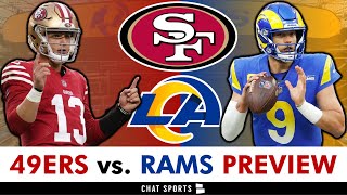 49ers vs Rams Preview Injury Report Analysis Keys to The Game Prediction  NFL Week 3 [upl. by Mukul]