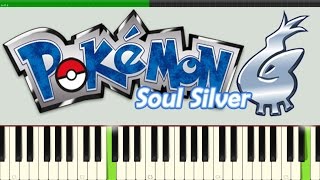 Pokemon Gold and Silver Version  Ending Piano [upl. by Devitt]