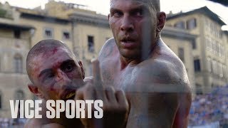 Bareknuckle Boxing Meets Rugby in Calcio Storico What the Hell is That Sport [upl. by Masao]