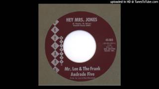 Mr Lee amp the Frank Andrade 5  Hey Mrs Jones  1964 [upl. by Marji]