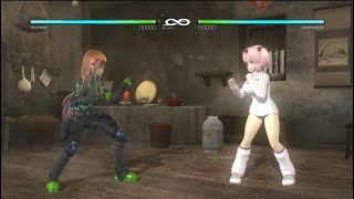 DEAD OR ALIVE 5  Ayane VS Honoka PC Mod [upl. by Anadal]