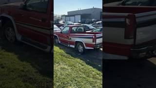 Super RARE truck spotted at the junkyard  Centurion Edition Chevy Silverado  chevytrucks [upl. by Akere]