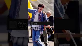 jin Ill be there lyrics bts jin happy album spotify 1millionviews kpop fyp reels [upl. by Alaj]