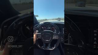 Hellcat RedEye Charger Hits Top Speed dodgehellcat hellcatcharger hellcat demon170 [upl. by Ahsuat]