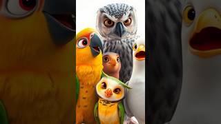 Parrots funny story 🦜🦉🤗 youtube viralshorts ytshorts birds parrot [upl. by Temirf]