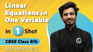 Linear Equations in One Variable in One Shot  Maths  Class 8th  Umang  Physics Wallah [upl. by Jaclyn]