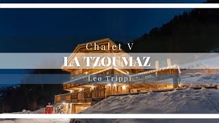 Tour of Chalet V La Tzoumaz  Luxury Chalets La Tzoumaz  Leo Trippi [upl. by Asli]