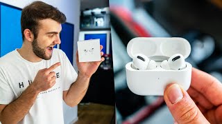 Die NEUEN AirPods Pro  Ich hab sie ausprobiert Unboxing amp Eindruck [upl. by Enajiram179]