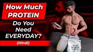 How Much PROTEIN DO YOU NEED   Best Protein Intake to Build Muscle and Lose fat [upl. by Nnyluqcaj]