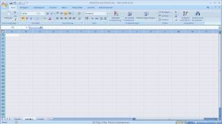 Lektion01Excel2007Bildschirmoberfläche [upl. by Areval]