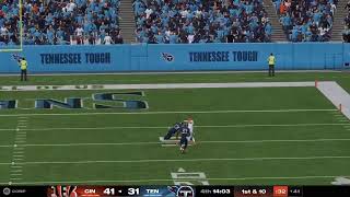 Madden 25 Titans vs Bengals [upl. by Doti992]