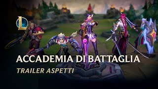 Accademia di Battaglia 2021 Accademia di Labrys  Trailer ufficiale aspetti  League of Legends [upl. by Wilfrid]