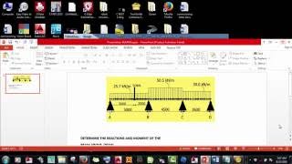 Analysis of Beam using BEAMAX [upl. by Eicul]