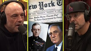 The 1933 Coup Attempted On FDR quotTo replace him with a dictatorquot  Joe Rogan amp Sam Tripoli [upl. by Ayhtak]