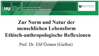 Zur Norm und Natur der menschlichen Lebensform Ethischanthropologische Reflexionen [upl. by Delisle]