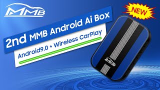 NEW 2nd MMB Android90 CarPlay AI BOX with Split Screen and Wireless CarPlay [upl. by Nidorf791]