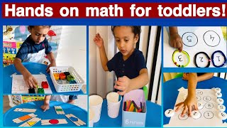 Hands on Math for preschoolers fun and educationalKinesthetic learningby Ruhaan [upl. by Kresic933]