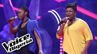 Emem vs Shammah sing ‘Fallin’  The Battles  The Voice Nigeria 2016 [upl. by Polik544]