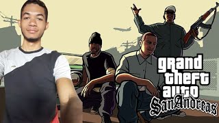 GTA SAN ANDREAS PORTSEM MODS PARTE 2 DA GAMEPLAY PS2 rumo2Ksubs [upl. by Auqenat]