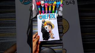 One piece ⚔️🏴‍☠️ blind bag 😱✨ diy squishy papercraft makeup blindbag tiktok shorts [upl. by Agna]