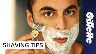 Shaving Tips for Men How to Shave Your Face  Gillette ProGlide Shield [upl. by Knute651]