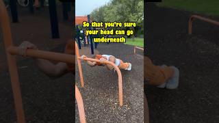 TRICEP EXTENSIONS bodyweight calisthenics fitness streetworkout triceps tricepsworkout [upl. by Ocirderf]