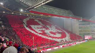 Achtelfinale DFBPokal  1FC Kaiserslautern  1FC Nürnberg  Choreo [upl. by Britte]