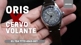 UNBOXING ORIS BIG CROWN X CERVO VOLANTE 01 754 7779 4063Set [upl. by Onaimad94]