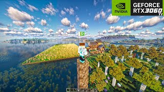 Minecraft 121  RTX 3060 Ti  Ryzen 7 3700x  1440FHD  1 Shaders5Resources [upl. by Garcia]