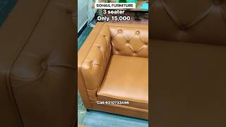 Chesterfield Sofaa best desing 3 seater sofa viralvideo furniture reels shorts sofa [upl. by Lednar795]