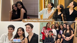 My prebday celebration 💜😍🥳 I Chahat Tewani I VLOG [upl. by Erving593]