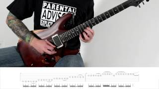 Solo Of The Week 6 Pantera  Cowboys From Hell with tabs [upl. by Htiaf401]