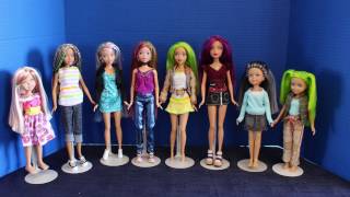 Rerooting Mattel My Scene Dolls [upl. by Esikram]