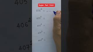 Squaring 3 digit numbers close to 400 super fast without a calculator [upl. by Cris127]