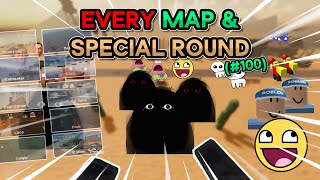 Playing EVERY MAP And EVERY SPECIAL ROUND  ROBLOX Evade Gameplay 100 [upl. by Lai36]