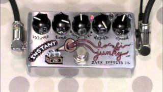 Zvex Instant LoFi Junky Vexter Series demo with Gearmanndude amp Fuzzboxgirl [upl. by Benito]