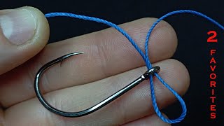 These Two Fishing Knots are World Anglers Favorites [upl. by Enneyehc935]